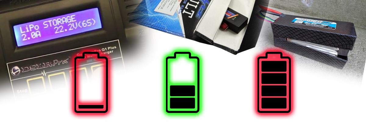 How to store RC LiPo Batteries