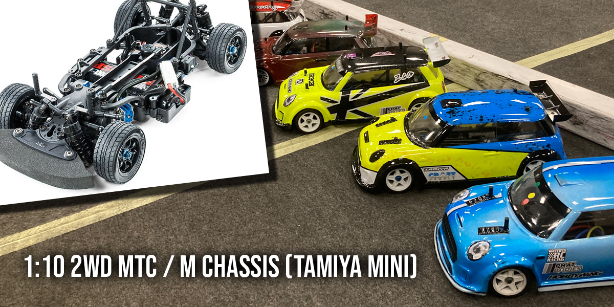 1:10 2WD MTC / M Chassis (Tamiya Mini) - Greate Beginner RC Racing Class