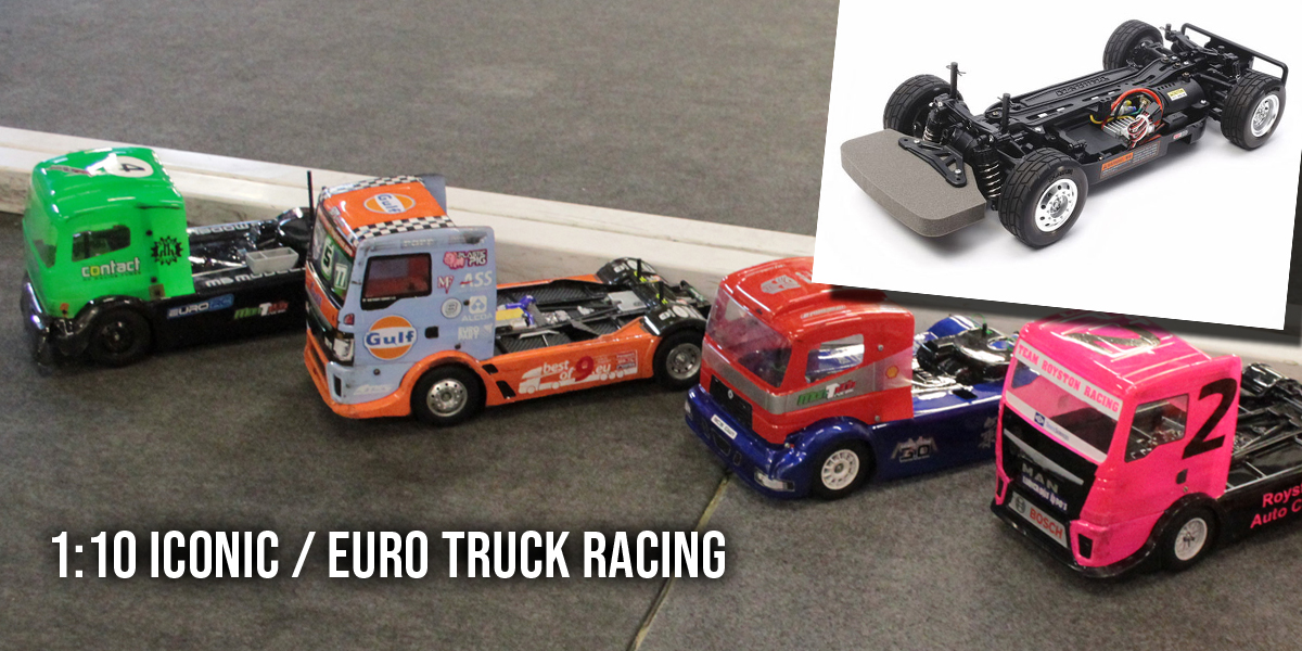 1:10 Iconic / Racing Trucks - Great Beginner RC Racing Class