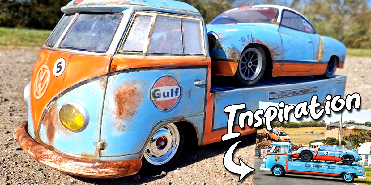Tamiya M06 Campervan Pickup Truck Inspiration