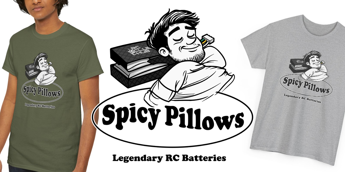 Spicy Pillows Funny RC Racing T-Shirt