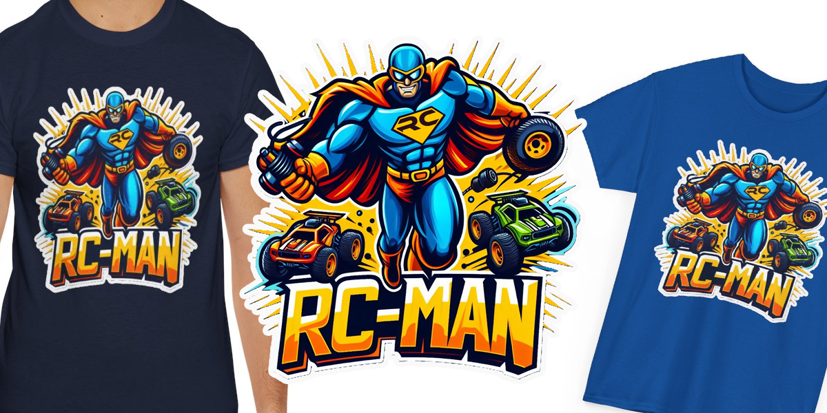 RC-Man Funny RC Racing T-Shirt