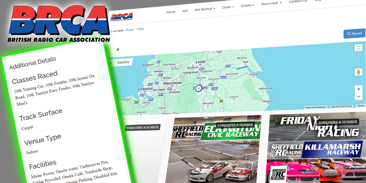 Promote RC Clubs with the BRCA 