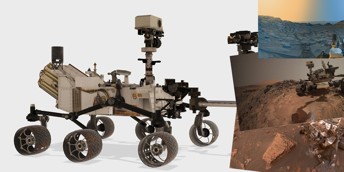 Famous RC Cars - Curiosity – Mars Rover
