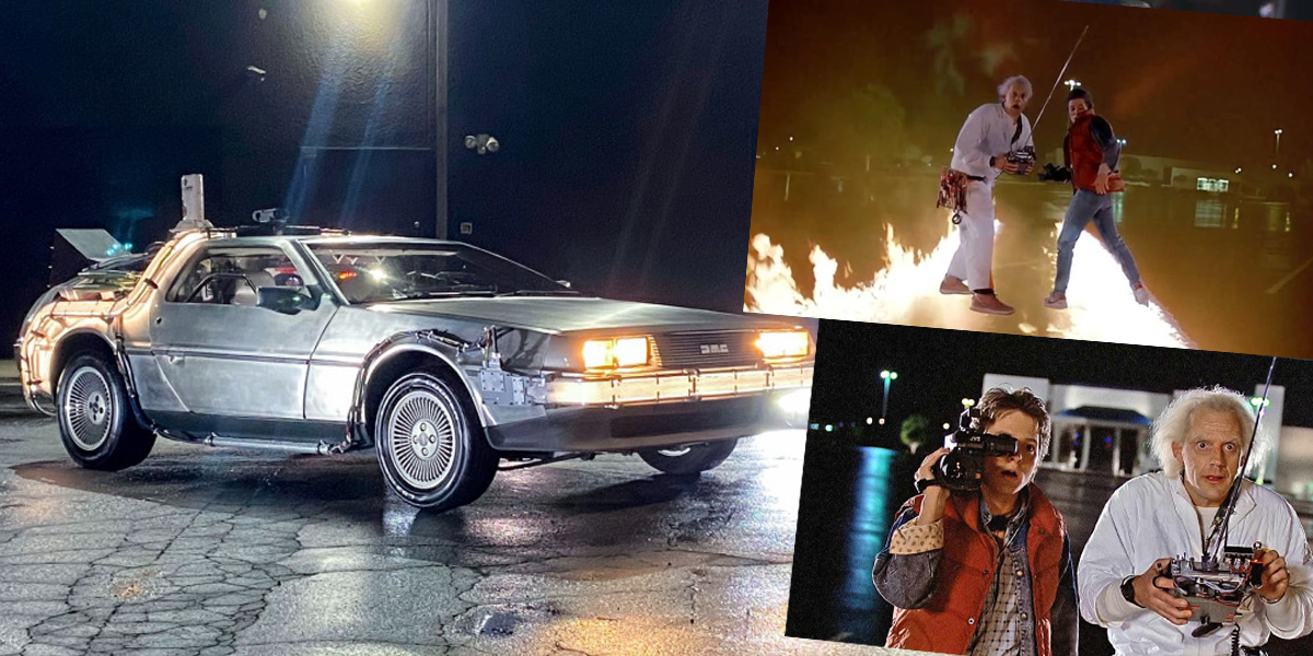 Famous RC Cars - Back to the Future – Time Machine Test