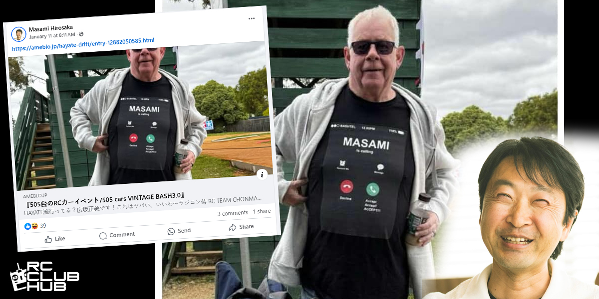 RC Racer Gets Noticed by His Hero for Custom T-Shirt